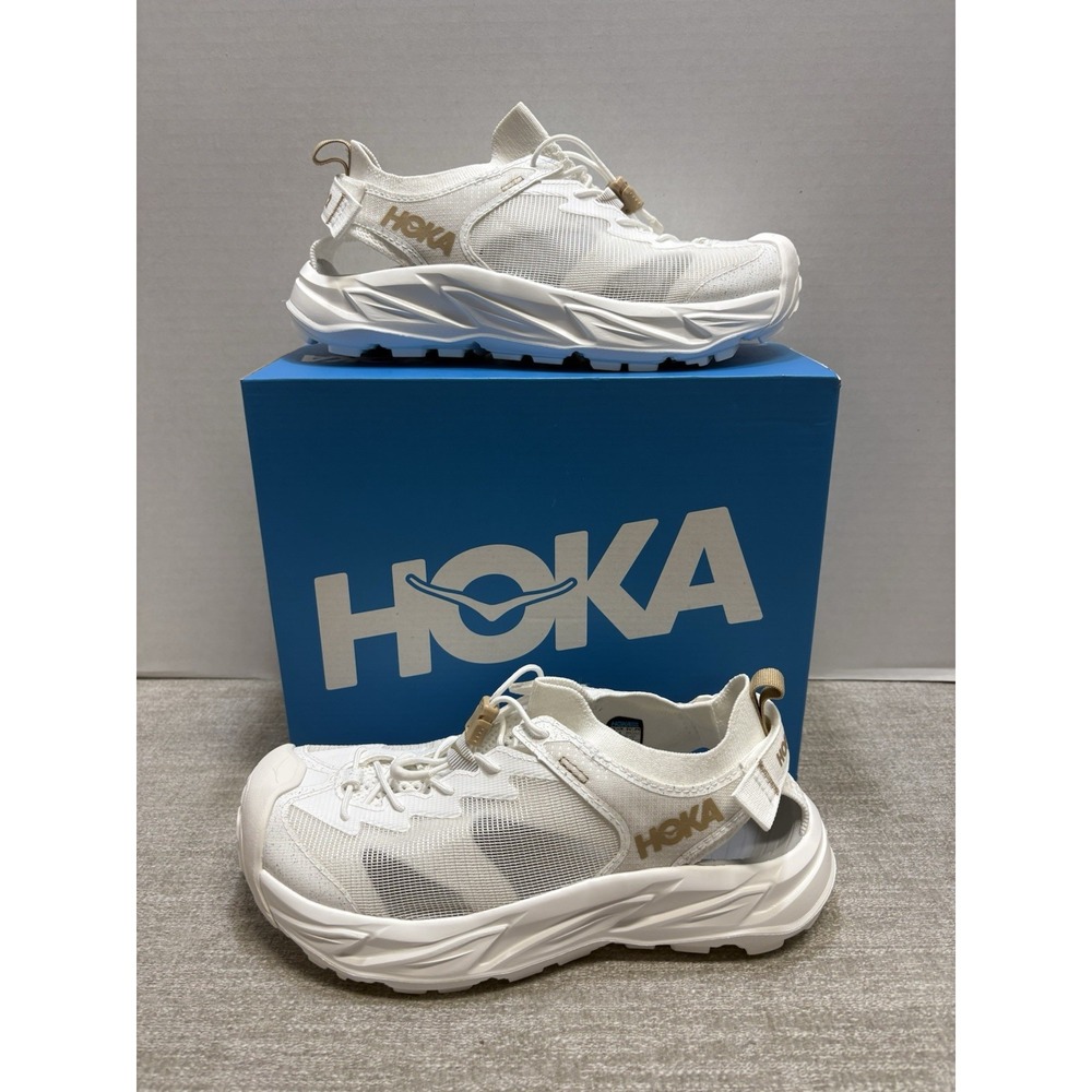 NEW Womens Size 7 - HOKA One Hopara 2 Shoes Sandals White 1147670 WWH